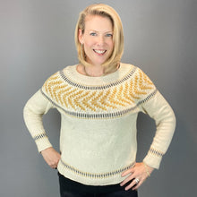 Load image into Gallery viewer, Forsythian Pullover Knitting Kit | Queensland United
