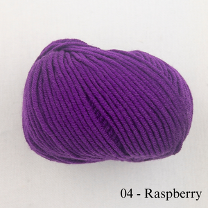 Baby Blocks Blanket Knitting Kit | Karabella Aurora 8 & Knitting Pattern (#092)