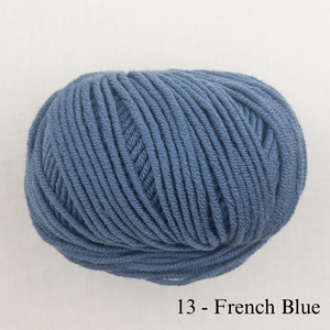 Baby Blocks Blanket Knitting Kit | Karabella Aurora 8 & Knitting Pattern (#092)