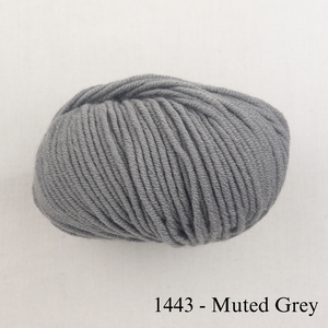 Easy Gathered Cardigan (Size Medium) Knitting Kit | Aurora 8 & Knitting Pattern (#126)