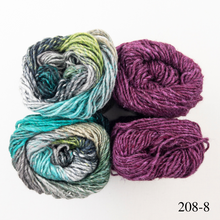 Load image into Gallery viewer, Tadmor Fair Isle Pullover Knitting Kit | Noro Silk Garden &amp; Knitting Pattern
