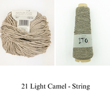 Load image into Gallery viewer, Mira Tee Knitting Kit | Lana Grossa Solo Lino and Ito Kinu
