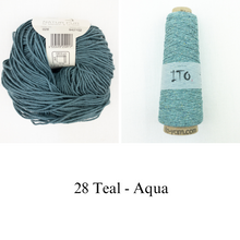 Load image into Gallery viewer, Mira Tee Knitting Kit | Lana Grossa Solo Lino and Ito Kinu
