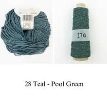 Load image into Gallery viewer, Mira Tee Knitting Kit | Lana Grossa Solo Lino and Ito Kinu
