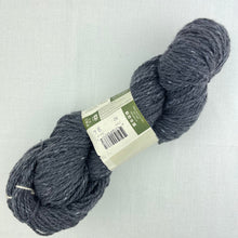 Load image into Gallery viewer, A dark grey skein of Queensland Kathamandu Aran tweed yarn
