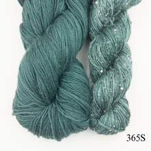 Load image into Gallery viewer, Tidepools Shawlette Knitting Kit | Artyarns Ensemble, Merino Cloud, &amp; Knitting Pattern (#414)

