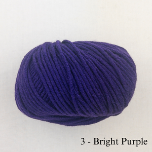 Diagonal Baby Blanket (Karabella version) Knitting Kit | Karabella Aurora 8 & Knitting Pattern (#086)