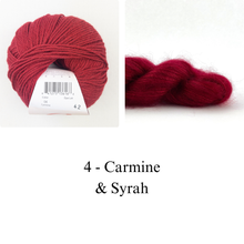 Load image into Gallery viewer, Cardigan No. 9 Knitting Kit | Ella Rae Cashmereno Aran &amp; Madelinetosh Silk Cloud
