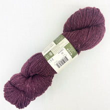 Load image into Gallery viewer, A wine skein of Queensland Kathamandu Aran tweed yarn
