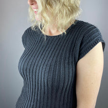 Load image into Gallery viewer, Paula Top Knitting Kit | Ella Rae Eco Organic Cotton &amp; Knitting Pattern
