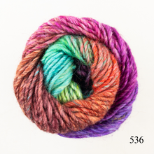 Load image into Gallery viewer, Easy Square Throw Knitting Kit | Noro Silk Garden &amp; Knitting Pattern (#199)
