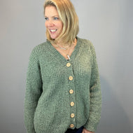 Visiting Cardigan Knitting Kit | Queensland Kathmandu Aran