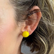 Load image into Gallery viewer, Atelier Handmade Wool Pompom Earrings
