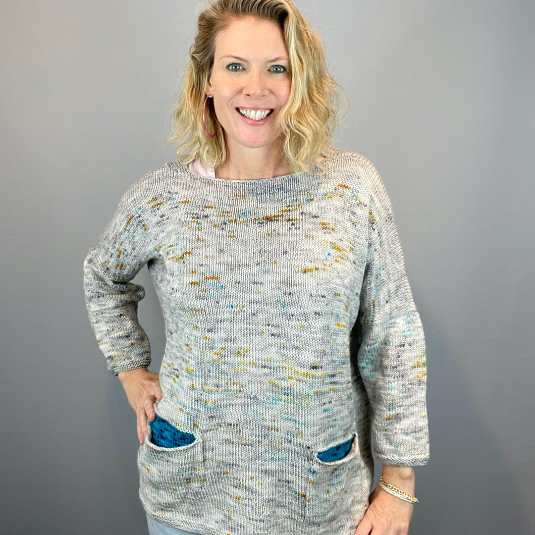 Pebble Tunic Knitting Kit | Baah Sonoma