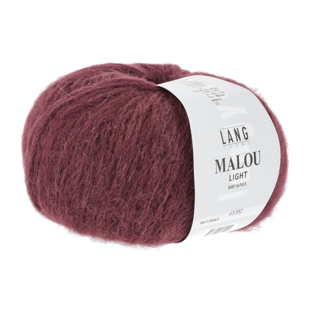 Eleanor Pullover Knitting Kit  Lang Yarns Malou Light & Knitting