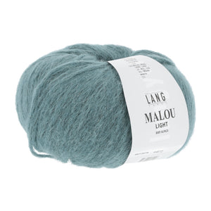 Ribbed Pullover Knitting Kit | Lang Yarns Malou Light & Knitting Pattern (990-195)