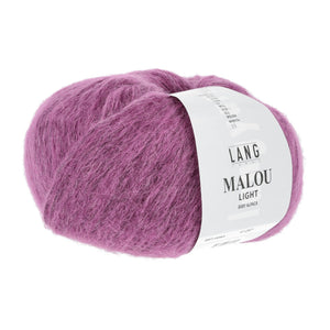 Astrid Pullover Knitting Kit | Lang Yarns Malou Light & Knitting Pattern (278-59)