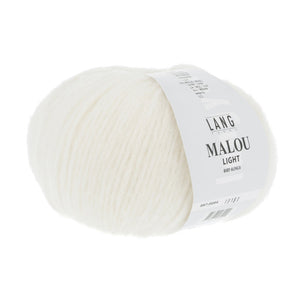 Astrid Pullover Knitting Kit | Lang Yarns Malou Light & Knitting Pattern (278-59)