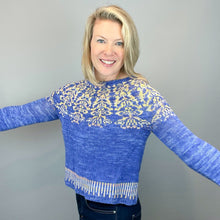 Load image into Gallery viewer, Rock the Casbah Sweater Knitting Kit | Artyarns Merino Cloud &amp; Knitting Pattern
