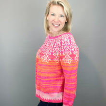 Load image into Gallery viewer, Rock the Casbah Sweater Knitting Kit | Artyarns Merino Cloud &amp; Knitting Pattern
