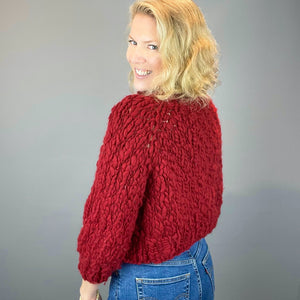 Nanaimo Cardigan Knitting Kit | Knit Collage Sister