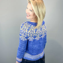 Load image into Gallery viewer, Rock the Casbah Sweater Knitting Kit | Artyarns Merino Cloud &amp; Knitting Pattern
