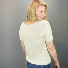 Load image into Gallery viewer, Anker&#39;s Summer Tee Knitting Kit | Cascade Ultra Pima Cotton
