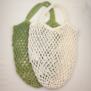 Crocheted Grocery Bag Kit Plymouth Fantasy Naturale Crochet