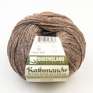 Sanne Pullover Knitting Kit | Queensland Kathmandu Fingering & Knitting Pattern