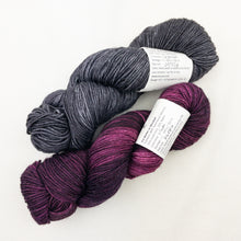 Load image into Gallery viewer, Arequipa Baby Pullover &amp; Matching Hat Knitting Kit | Anzula For Better or Worsted &amp; Knitting Pattern (#310)
