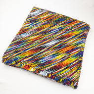 Diagonal Baby Blanket Knitting Kit | Knitted Wit Merino Worsted & Knitting Pattern (#86)