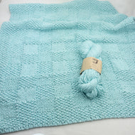 Big Bamboozle Baby Blanket Knitting Kit | Juniper Moon Bud and Knitting Pattern (#395)