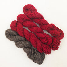 Load image into Gallery viewer, Lux Adorna Cashmere Two-Tone Hat Knitting Kit | Lux Adorna Sport Cashmere &amp; Knitting Pattern (#280)
