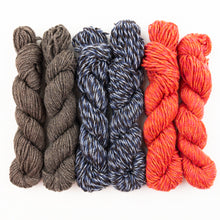 Load image into Gallery viewer, Cashmere Three-Color Patterned Cowl Knitting Kit | Lux Adorna Sport Cashmere &amp; Knitting Pattern (#294)
