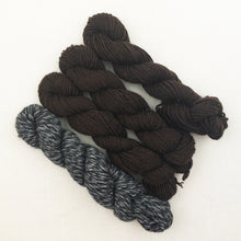 Load image into Gallery viewer, Lux Adorna Cashmere Two-Tone Hat Knitting Kit | Lux Adorna Sport Cashmere &amp; Knitting Pattern (#280)
