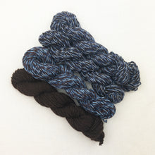 Load image into Gallery viewer, Lux Adorna Cashmere Two-Tone Hat Knitting Kit | Lux Adorna Sport Cashmere &amp; Knitting Pattern (#280)
