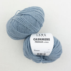 TMC Cashmere Beanie Knitting Kit | Lang Yarns Cashmere Premium & Knitting Pattern (#405)
