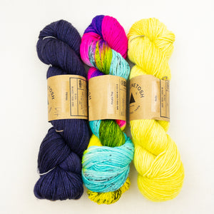 Prismatic Wrap Knitting Kit | Madelinetosh Pashmina