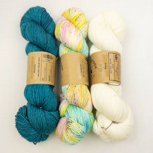Prismatic Wrap Knitting Kit | Madelinetosh Pashmina