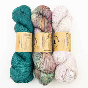 Prismatic Wrap Knitting Kit | Madelinetosh Pashmina