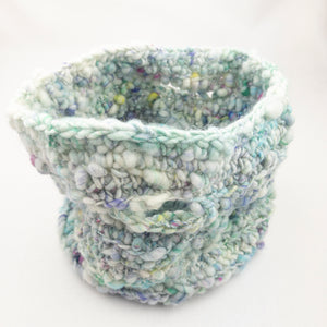 Table Top Crochet Stash Basket Kit | Knit Collage Cast Away and Crochet Pattern (#286)