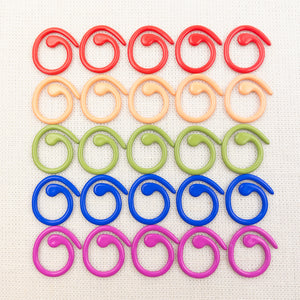 Atelier Rainbow Stitch Markers | 30 Piece Set