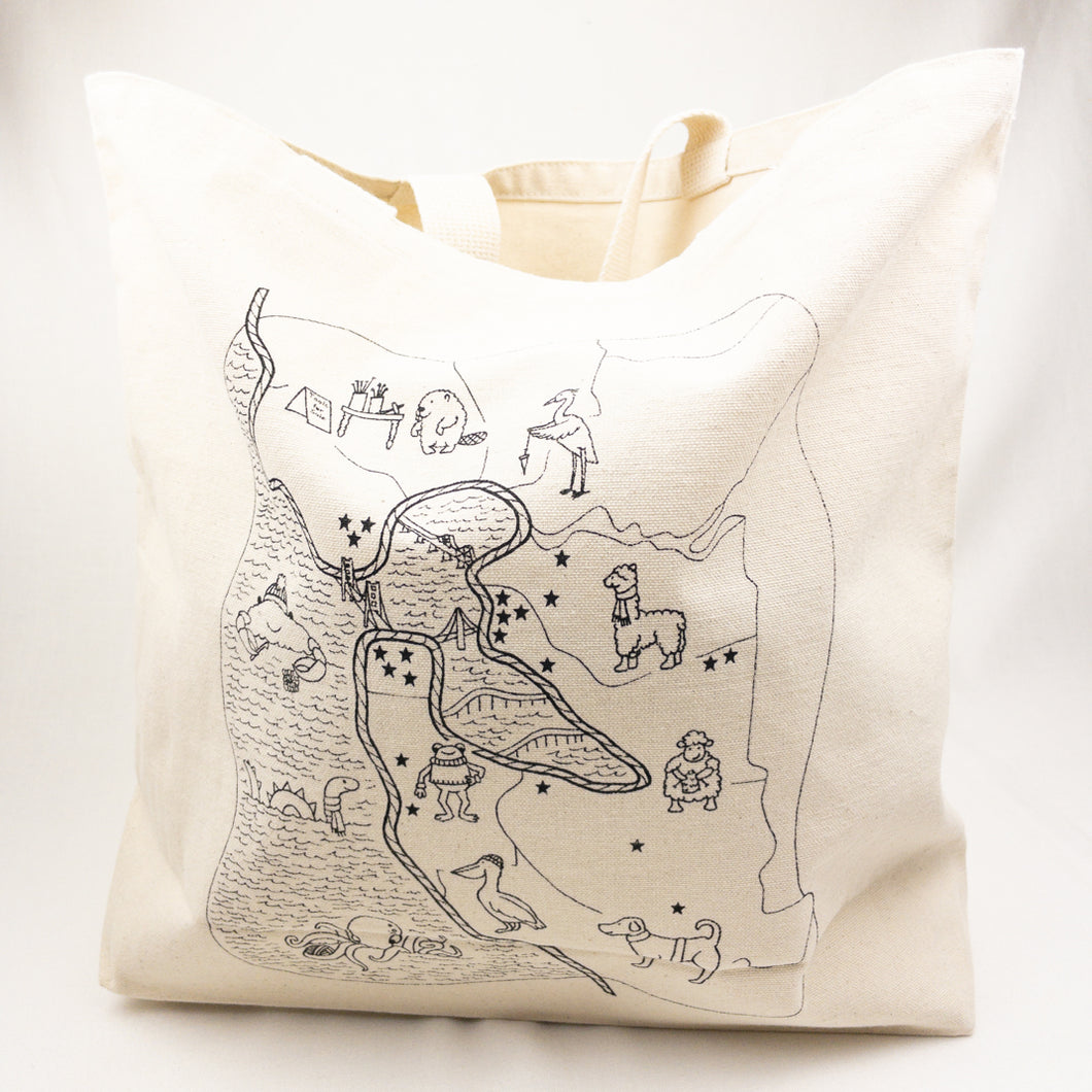 Bay Area Yarn Crawl Tote Bags