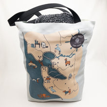 Load image into Gallery viewer, Bay Area Yarn Crawl Tote Bags

