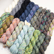 Load image into Gallery viewer, Tanglewood Ruffled Shawlette Knitting Kit | Tanglewood Cashmere &amp; Knitting Pattern (#269)
