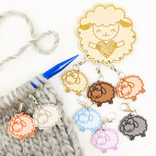 Load image into Gallery viewer, Sheep Hanging Clasp Markers | 9 piece set
