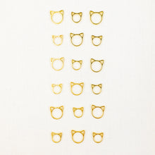 Load image into Gallery viewer, Cat Shaped Ring Markers | Set of 18
