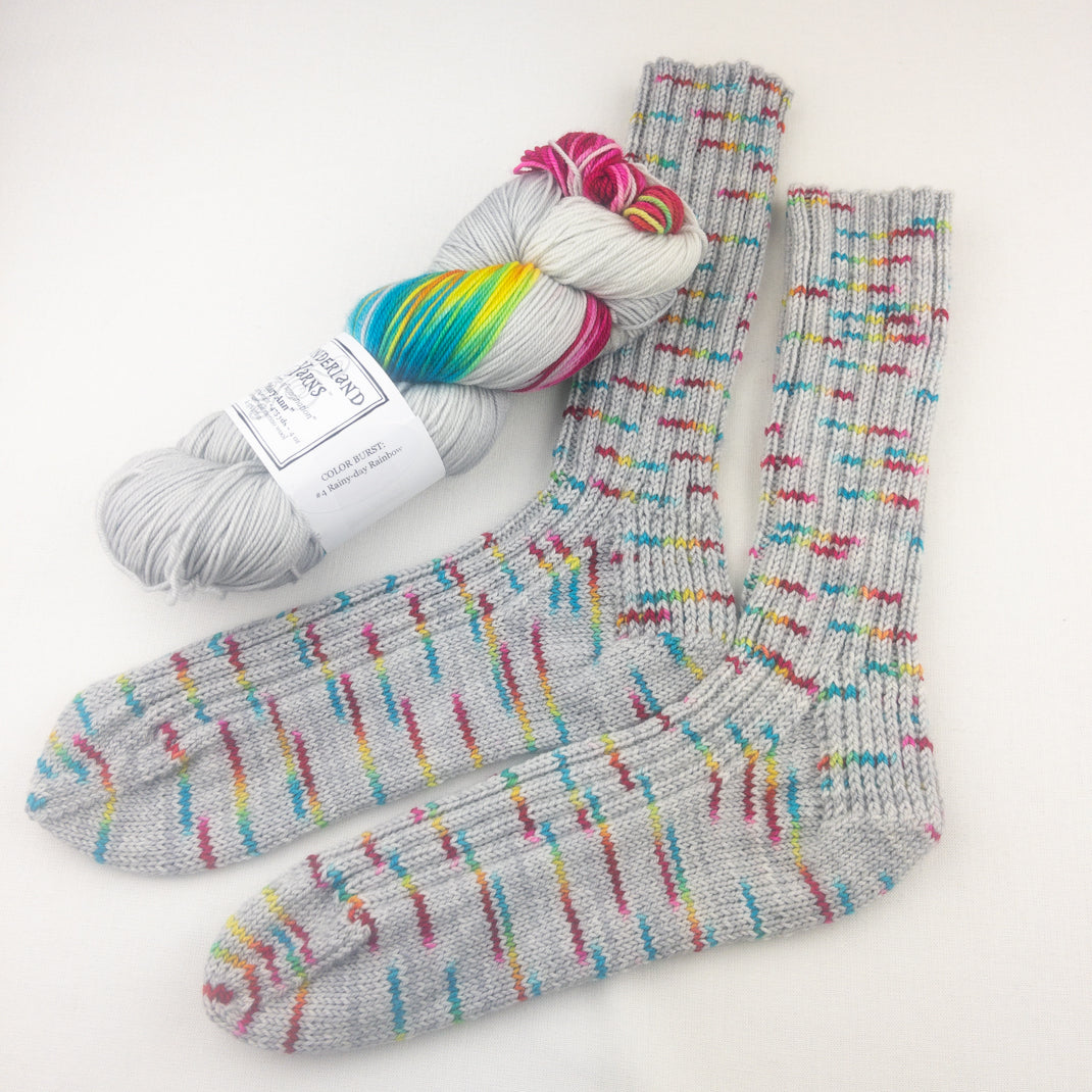 Atelier Fingering Weight Socks Knitting Kit | Wonderland