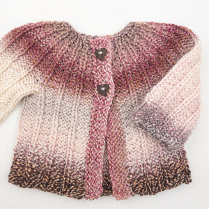 Knitbot Yoked Cardigan Knitting Kit | Feederbrook Farm Entropy DK & Knitting Pattern