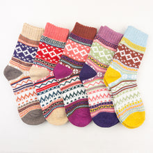 Load image into Gallery viewer, Atelier Fair Isle Socks
